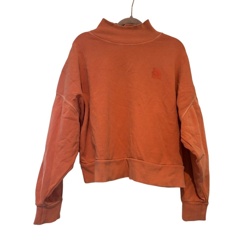 Christy Dawn oversized XS "Love Your Mother" burnt orange sweatshirt I
